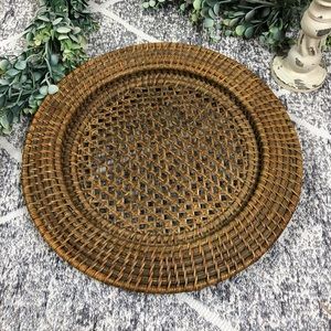 Woven Whicker Basket, Wall Hanging